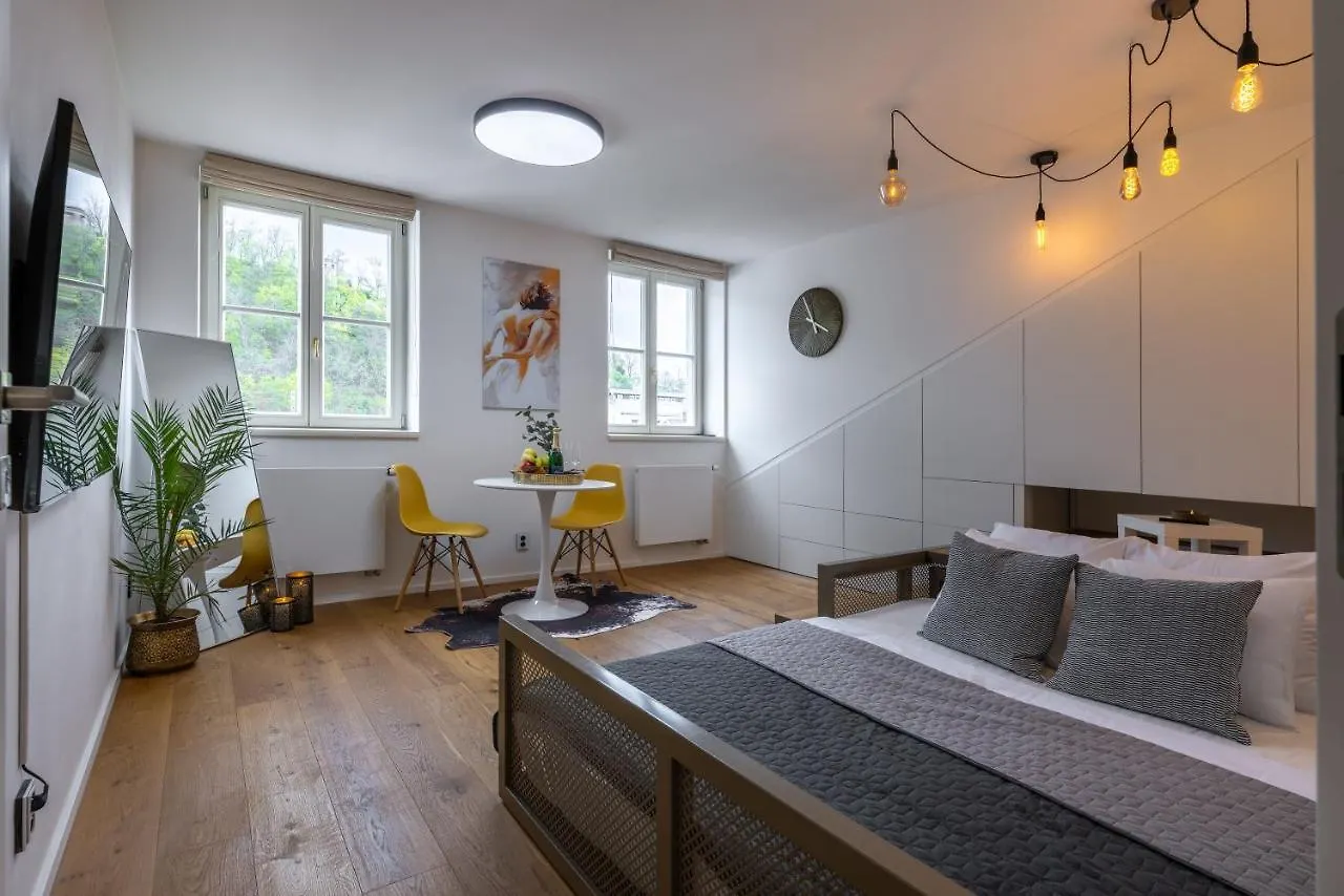 Luxurious, Charming Studio Perfect For Couples Prague Apartment